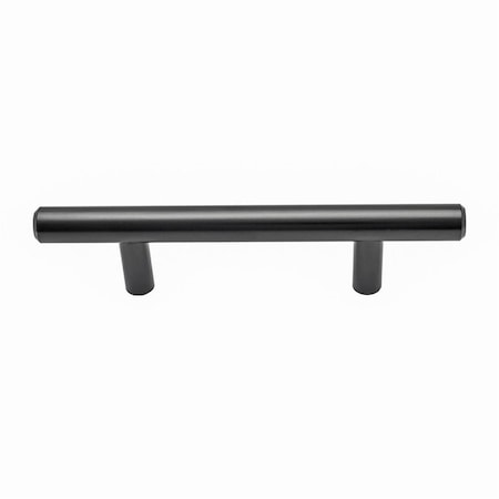 Camp Usa Carli Cabinet Pull Handle, Matt Black - 3 in. Center to Center CA3252729